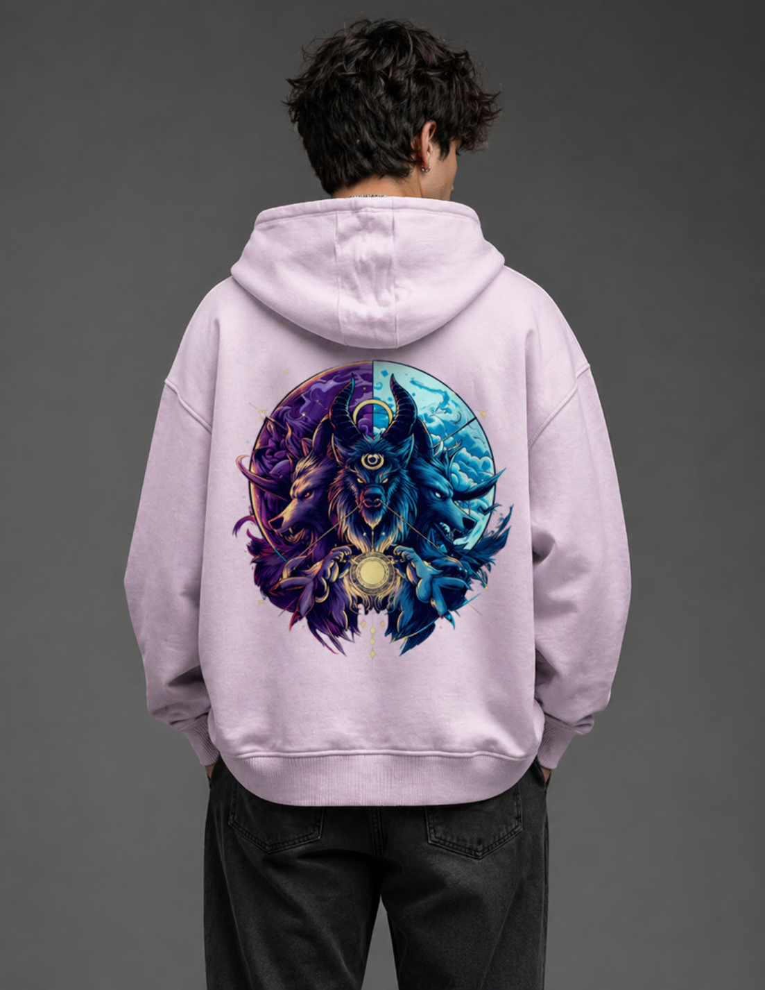 Wulfi Unisex Oversized Hoodie RA7