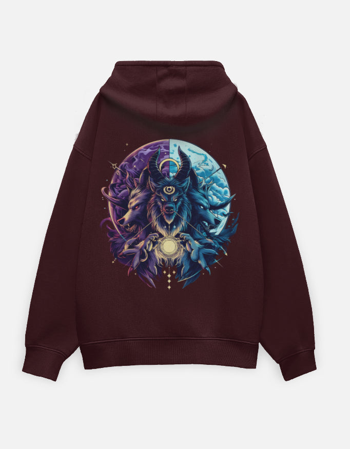 Wulfi Unisex Oversized Hoodie RA7D