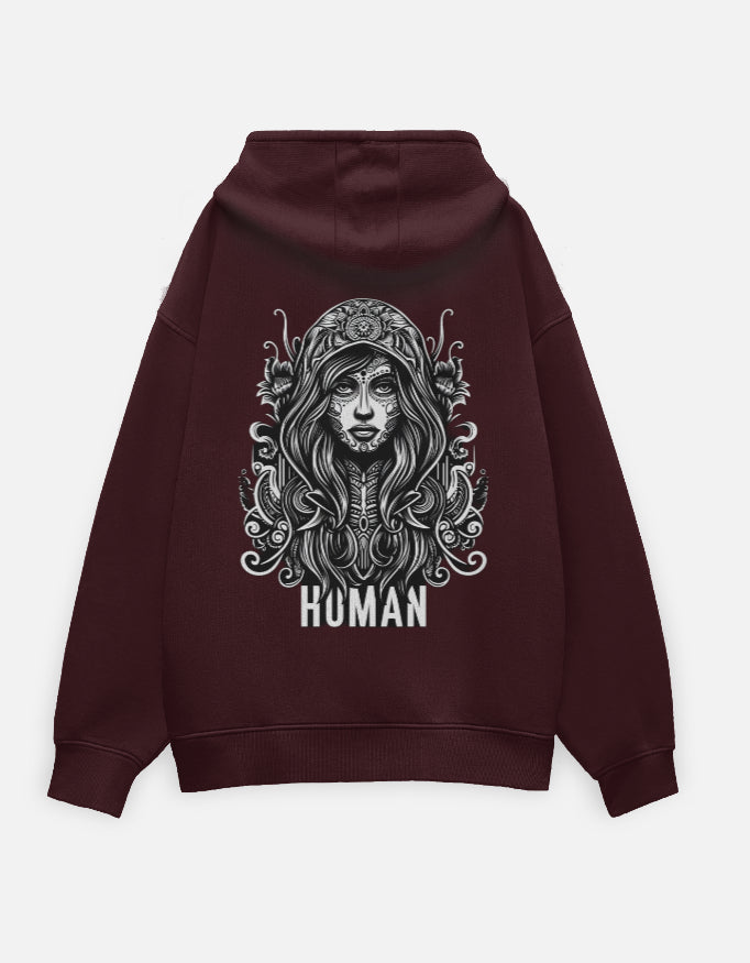 Almost Human Unisex Oversized Hoodie RA16