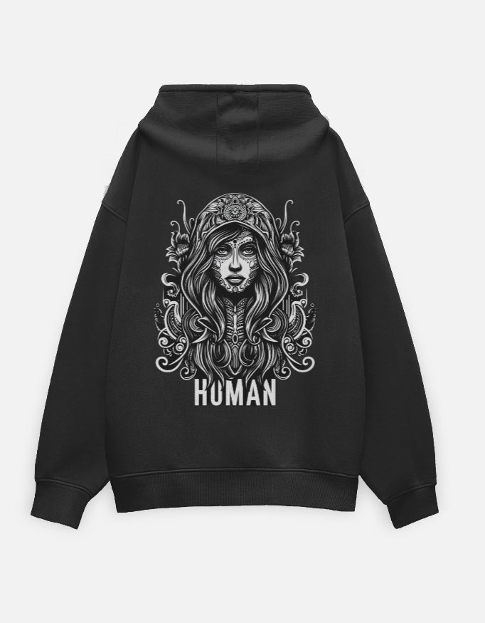 Almost Human Unisex Oversized Hoodie RA16