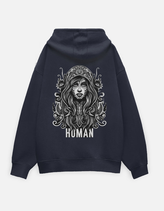 Almost Human Unisex Oversized Hoodie RA16
