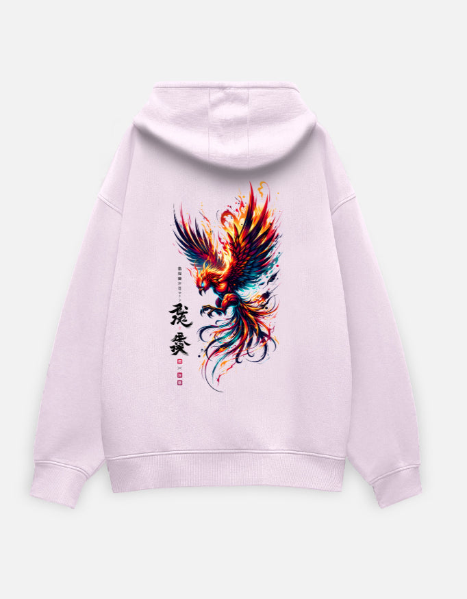 Pheonix Unisex Oversized Hoodie RA1