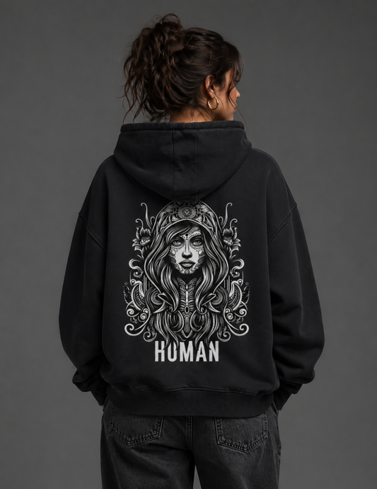 Almost Human Unisex Oversized Hoodie RA16