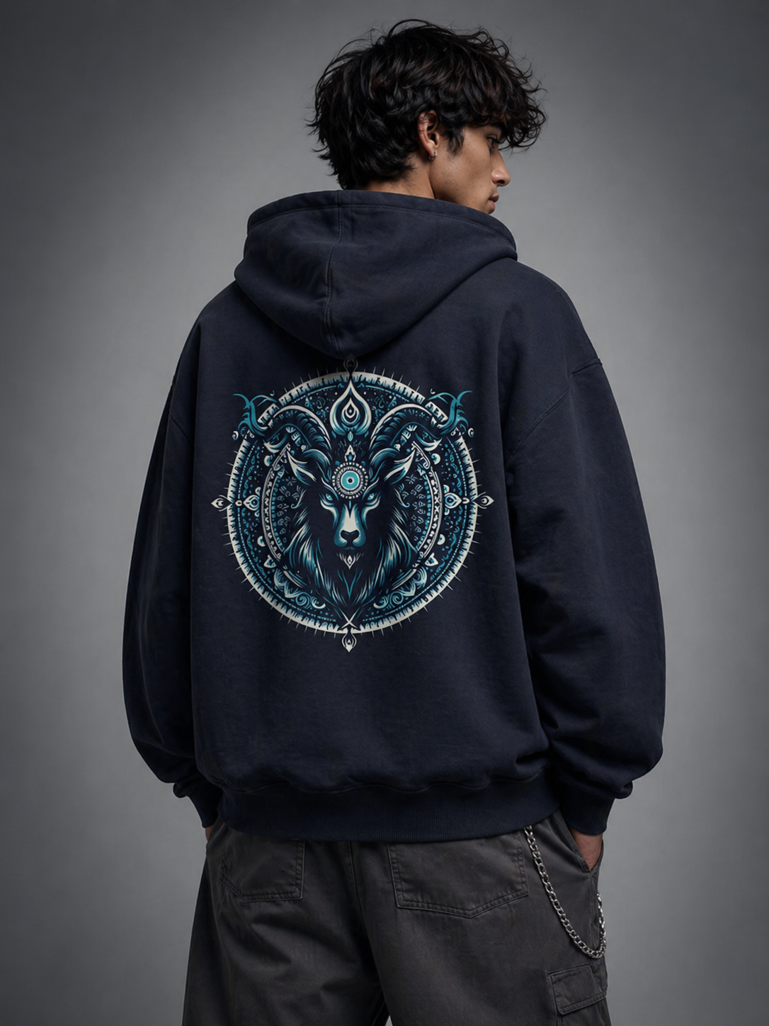 GOAT Unisex Oversized Hoodie RA18