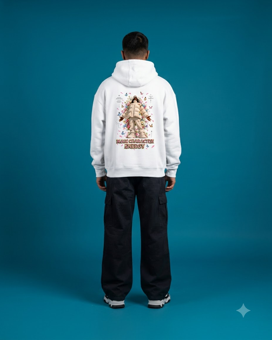 Main character energy Unisex Oversized Hoodie