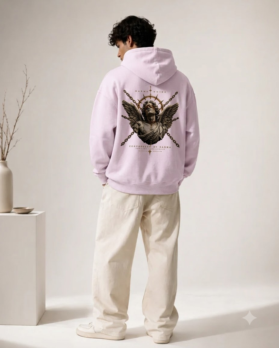 Karma Noire Unisex Oversized Hoodie