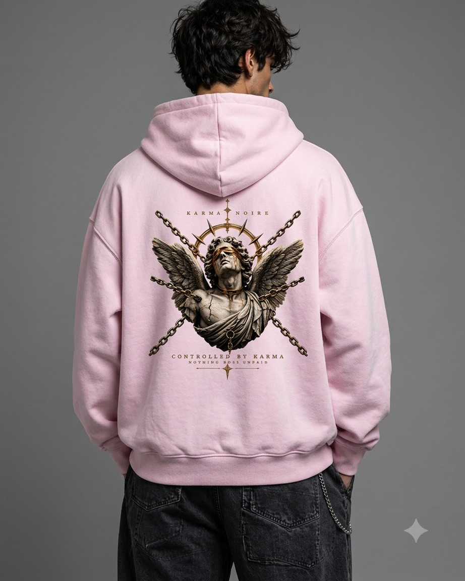 Karma Noire Unisex Oversized Hoodie