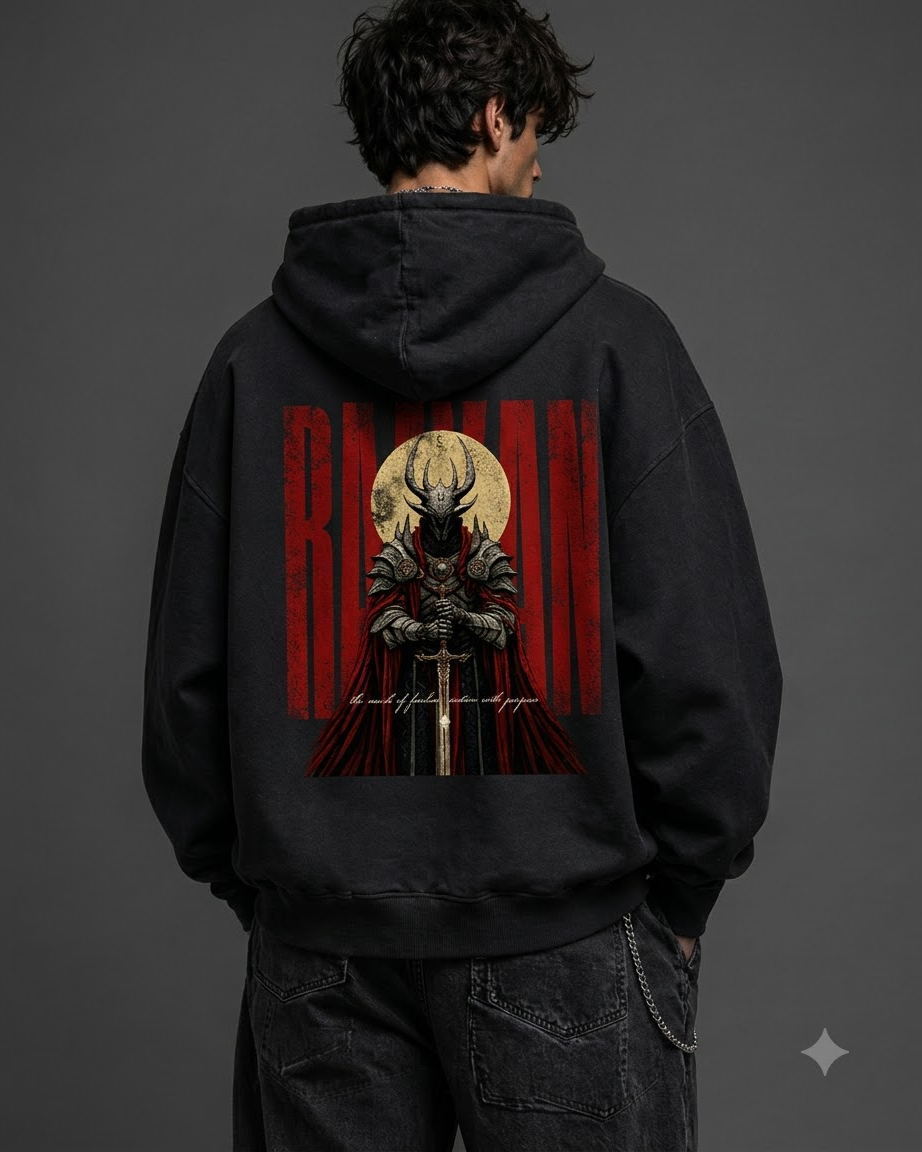Dark Knight Unisex Oversized Hoodie