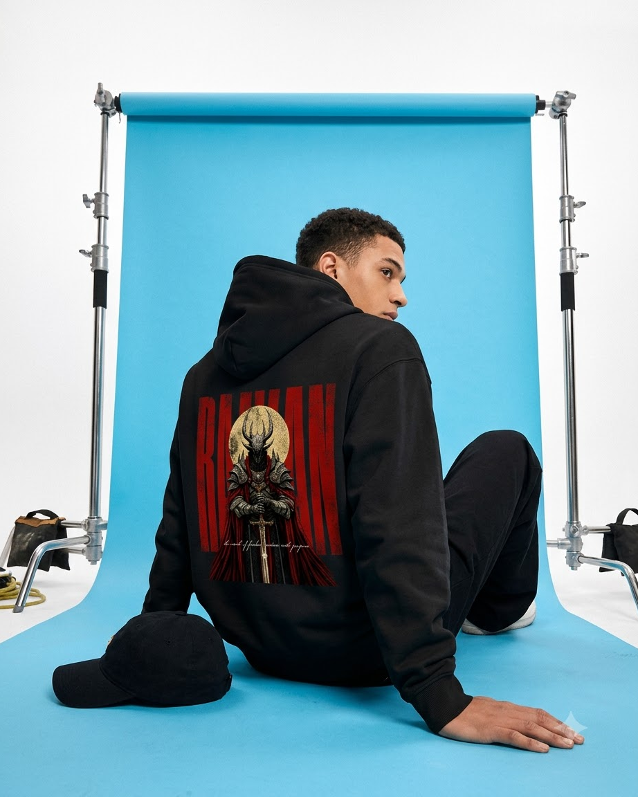 Dark Knight Unisex Oversized Hoodie
